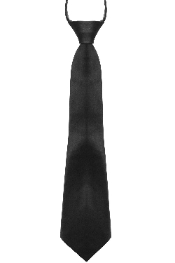 CRAVATTA NERA RAGAZZO